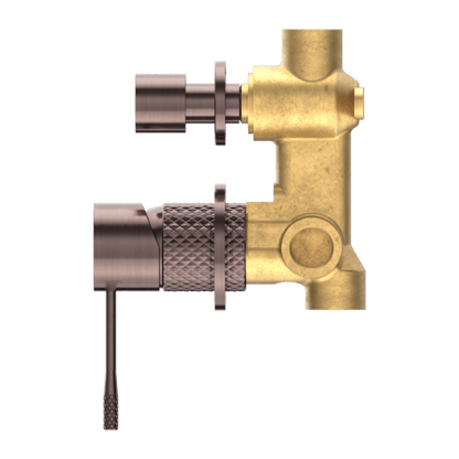 Nero Opal Shower Mixer with Diverter, Separate Plate
