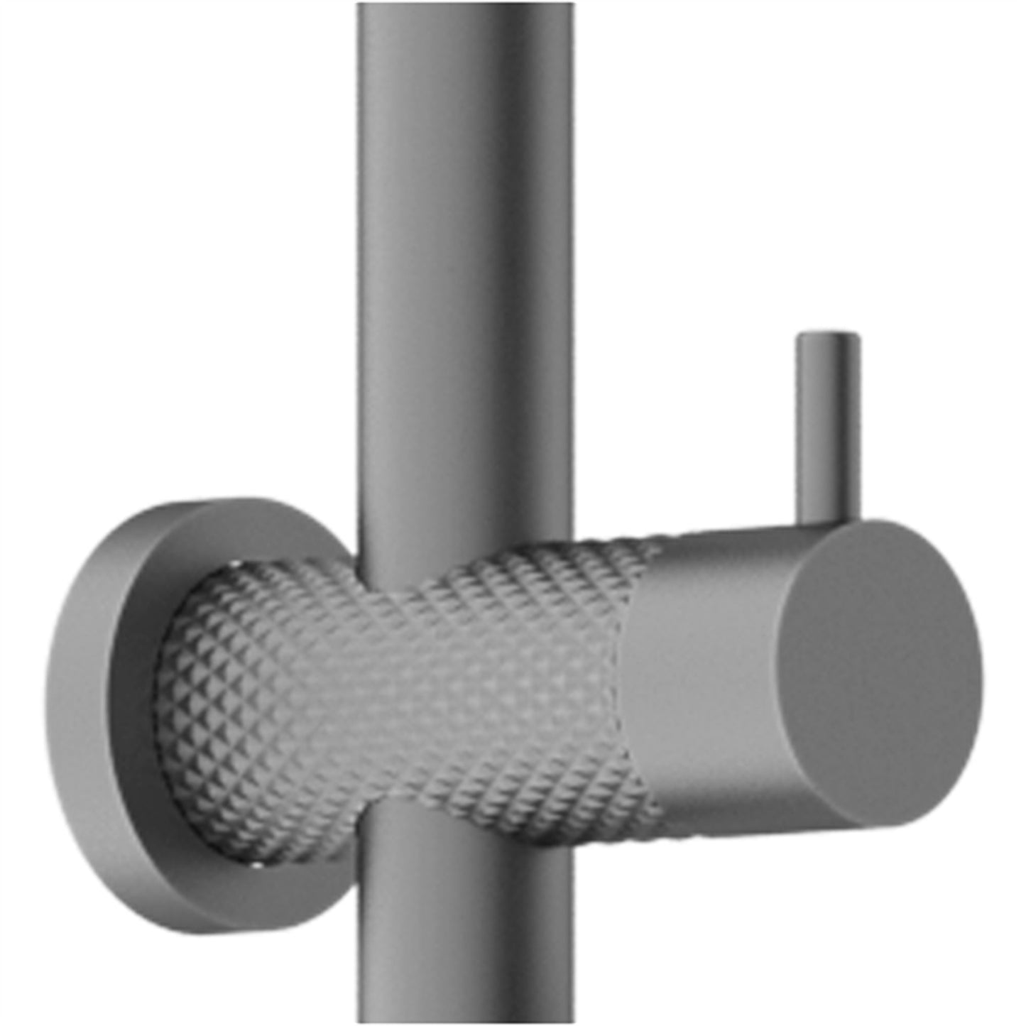 Nero Opal Combination Twin Shower Set Graphite, NR251905eGR