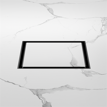 Nero Tile Insert Floor Waste (50mm/100mm Outlet Options)