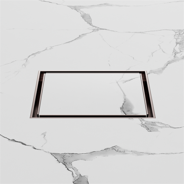 Nero Tile Insert Floor Waste (50mm/100mm Outlet Options)