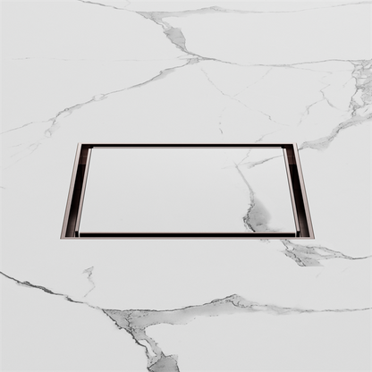 Nero Tile Insert Floor Waste (50mm/100mm Outlet Options)
