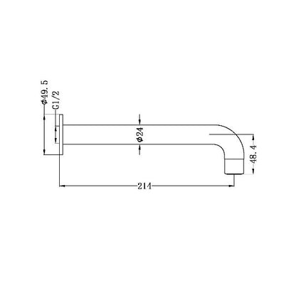 Dolce Basin/Bath Spout