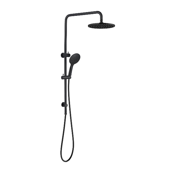 Nero Mecca Combination Overhead and Handshower on Column  / NR250805aMB