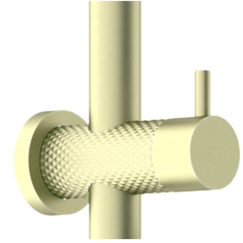 Nero Opal Combination Twin Shower Set Brushed , NR251905eBG