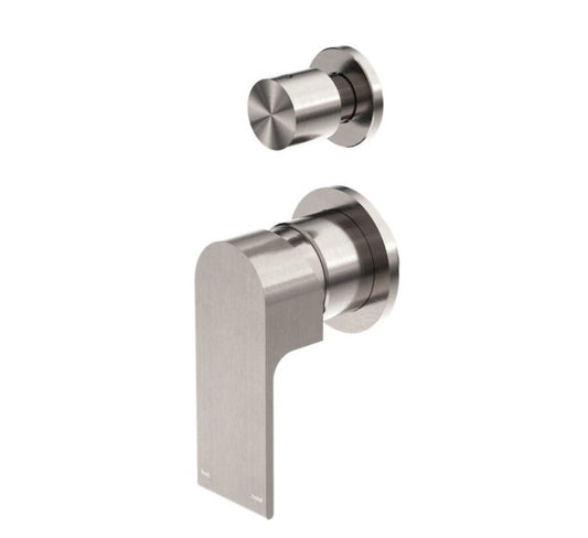 Nero Bianca Shower Mixer With Detached Diverter Button
