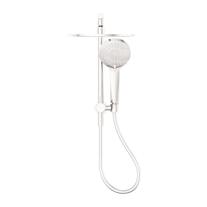 Mecca 2 in 1 Twin Short Shower, 250mm Overhead & Handset