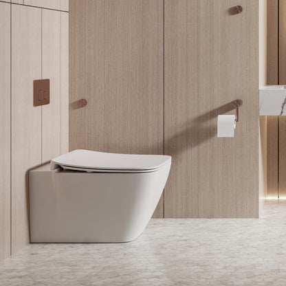 Nero Mecca Care Heavy Duty Toilet Roll Holder Brushed