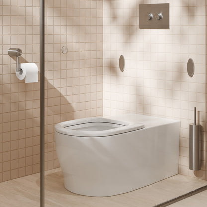 Nero Mecca Care Heavy Duty Toilet Roll Holder Gun Metal