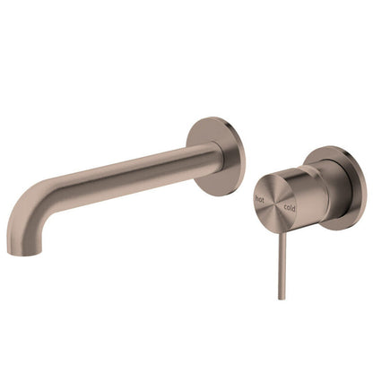 Nero Mecca Wall Basin/Bath Mixer Set