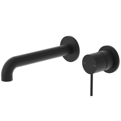 Nero Mecca Wall Basin/Bath Mixer Set