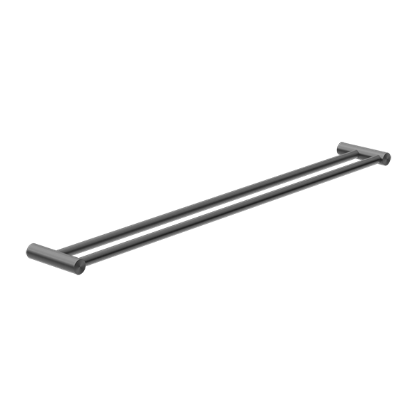 Nero New Mecca 800mm Double Towel Rail