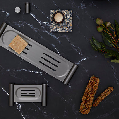 Nero New Mecca Metal Shower Shelf
