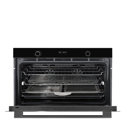 Omega 90×60cm 11 Function Oven with AirFry, Midnight