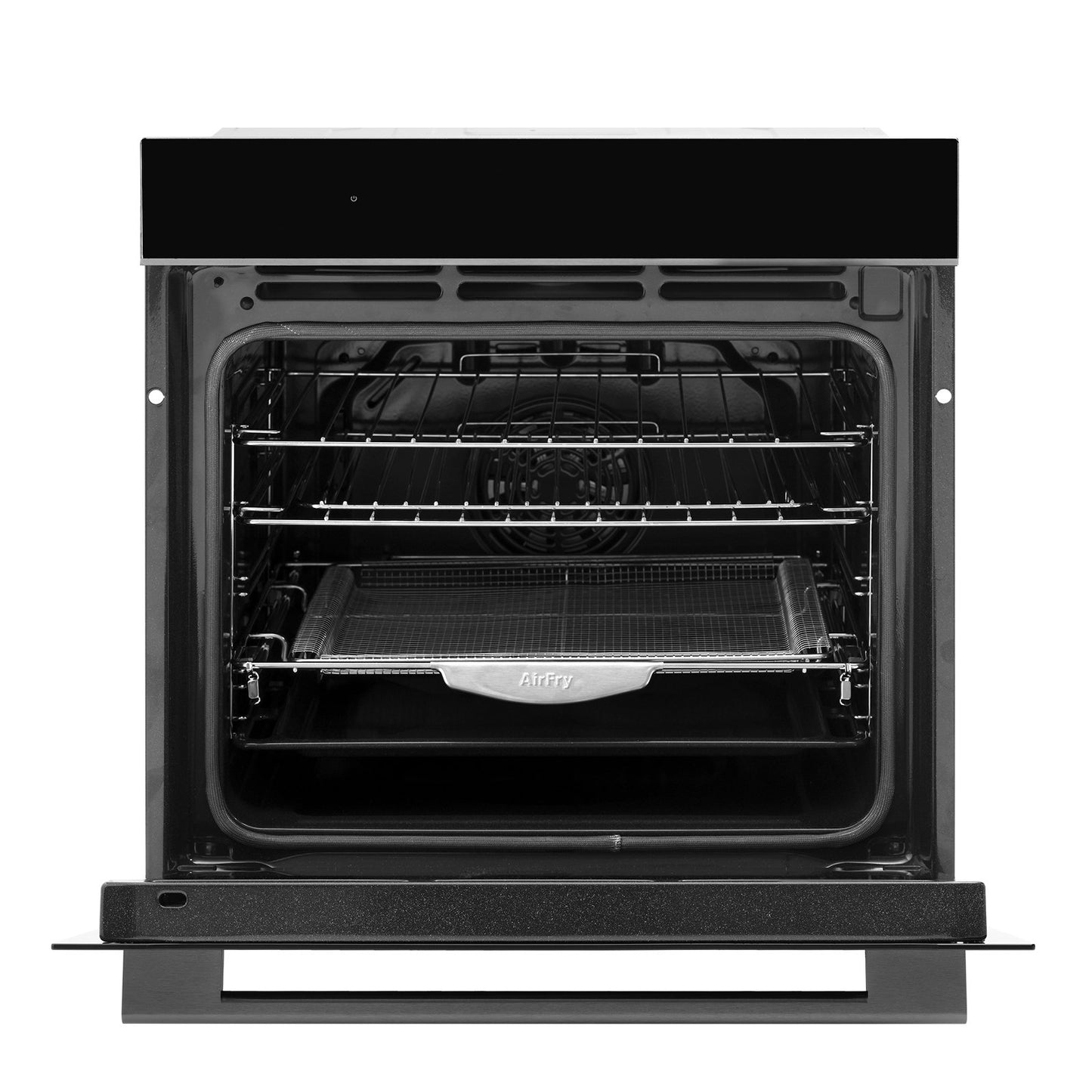 Omega 60cm 16 Function Pyrolytic Oven with AirFry, Midnight