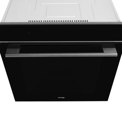 Omega 60cm 16 Function Pyrolytic Oven with AirFry, Midnight