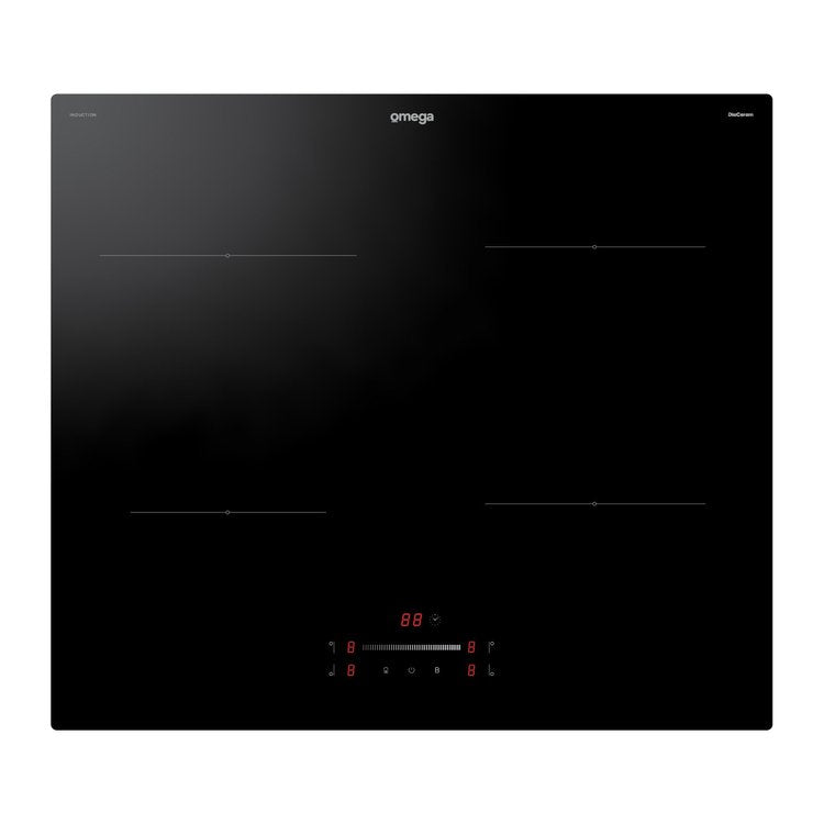 Omega  60cm Induction Cooktop, Touch Controls