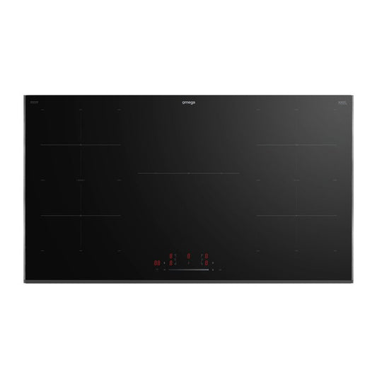 Omega 90cm 5 Zone Induction Cooktop with BridgeZones