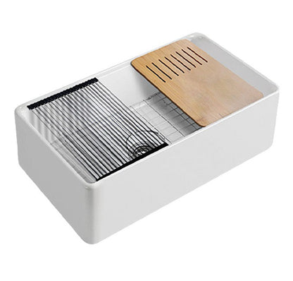 Orta Fireclay Buttler Workstation Sink 835mm x 508mm x 254mm - Single