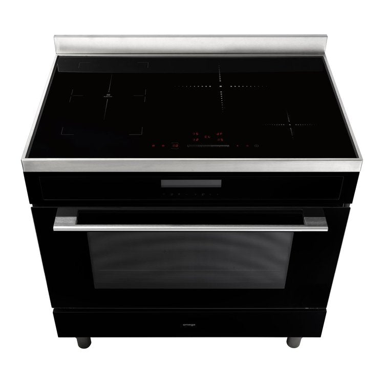 Omega 90cm Freestanding Cooker with Induction Cooktop