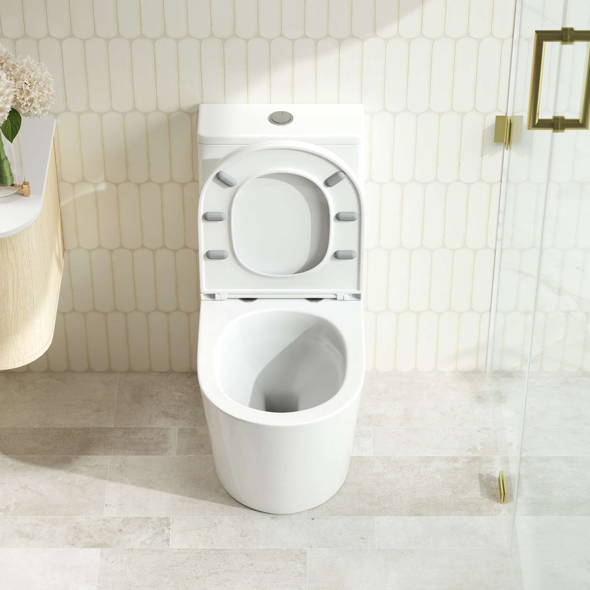 OXFORD Tornado Rimless Back To Wall Toilet Suite