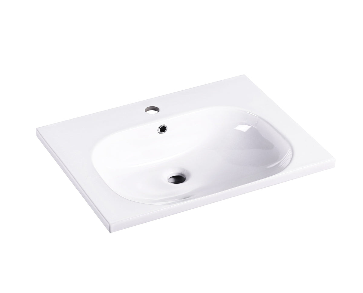 Paris 750mm Wall-Hung Vanity - Walnut Woodmatt