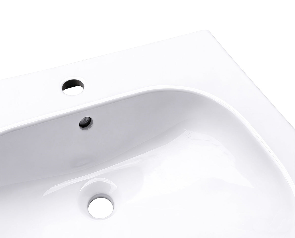 Opal 600mm Ceramic Top Vanity Basin