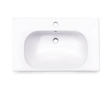 Opal 750mm Ceramic Top Vanity Basin