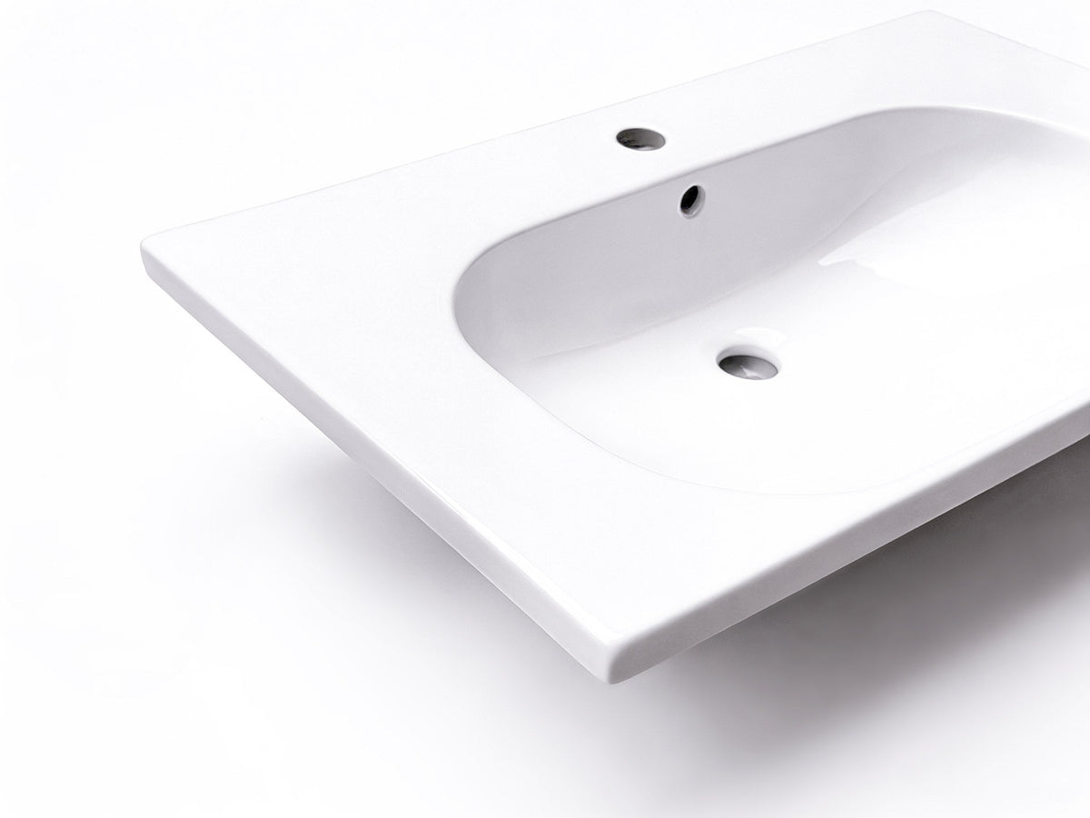 Opal 750mm Ceramic Top Vanity Basin