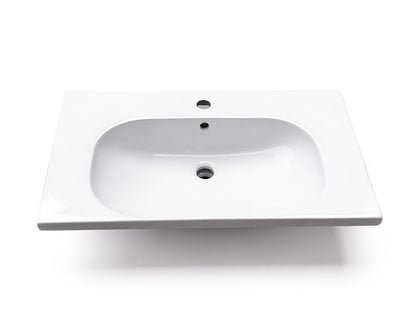 Opal 750mm Ceramic Top Vanity Basin