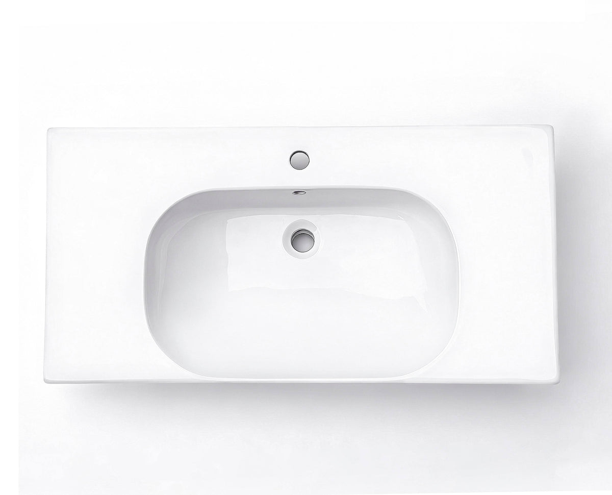 Opal 900mm Ceramic Top Vanity Basin