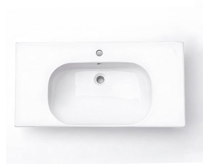 Opal 900mm Ceramic Top Vanity Basin