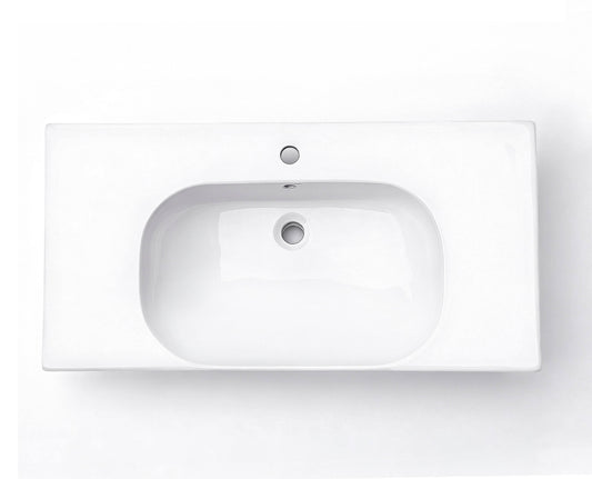 Opal 900mm Ceramic Top Vanity Basin