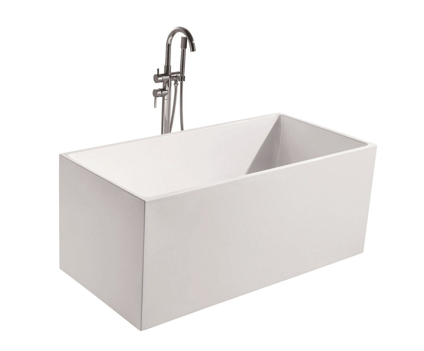 Orta Multi-Fit Freestanding Bathtub - 1500mm / Gloss White