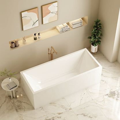 Orta Multi-Fit Freestanding Bathtub - 1700mm / Gloss White