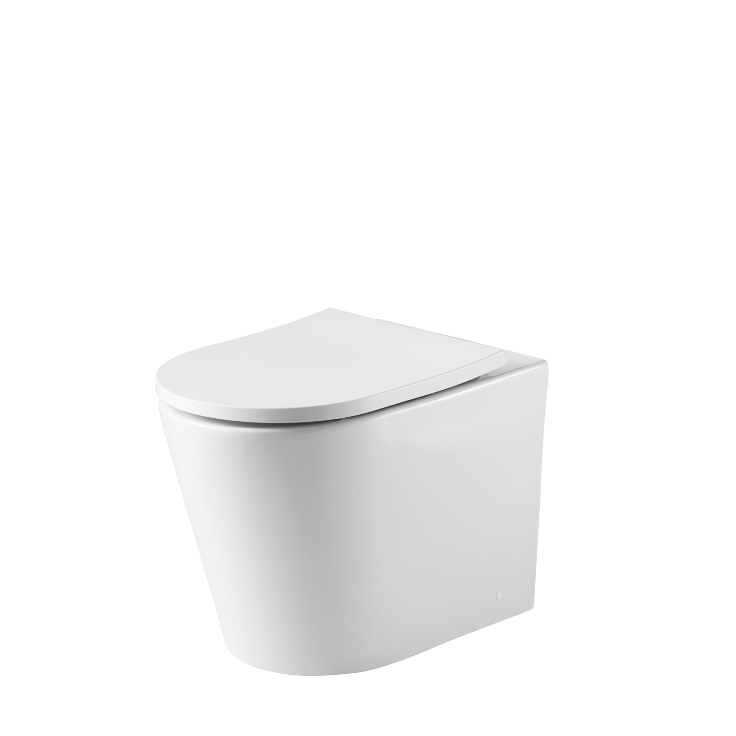 Oliveri Oslo Wall Faced Toilet Pan Only White