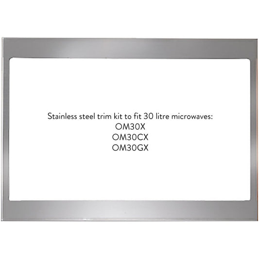 Omega 30L Microwave Stainless Steel Trim Kit