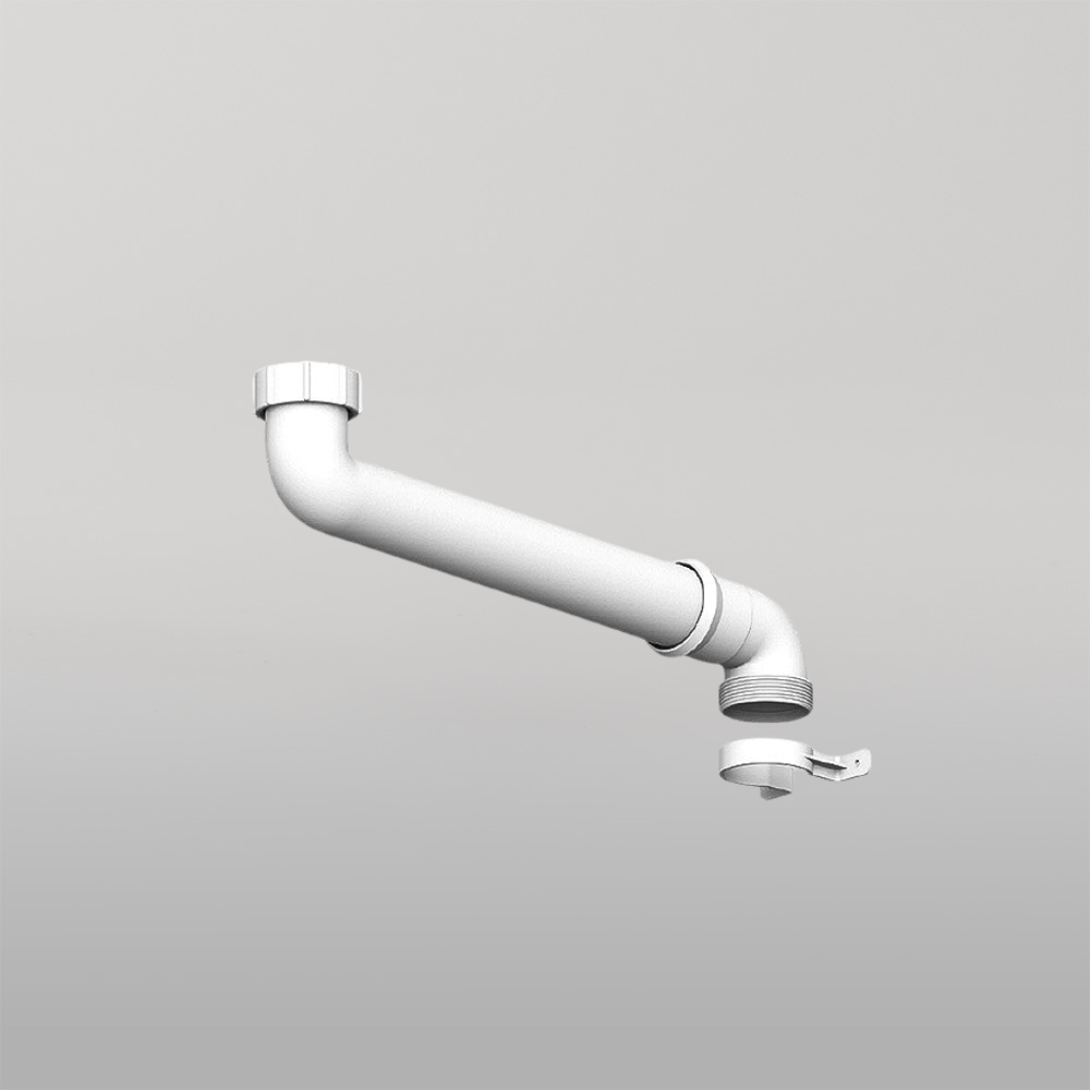 Oliveri Opti-Space Connector Kit For Single Bowl Sink White