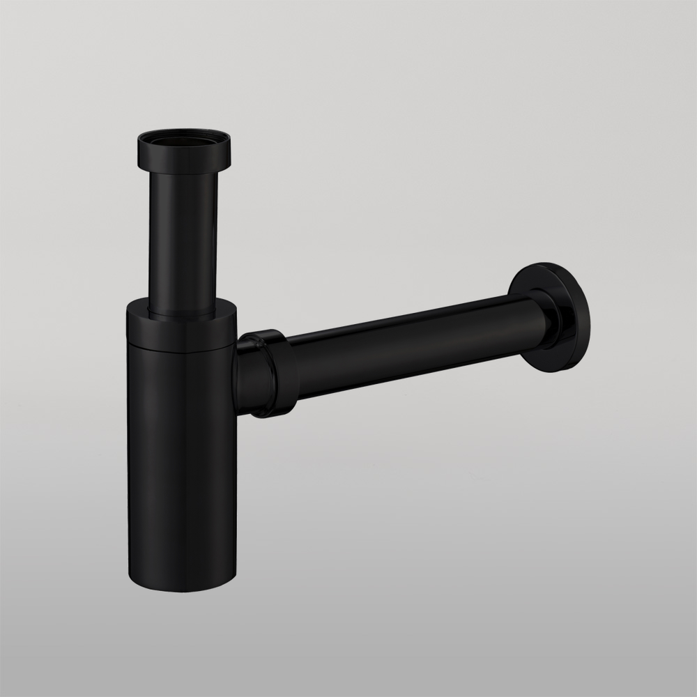 Oliveri Bottle Trap Matte Black