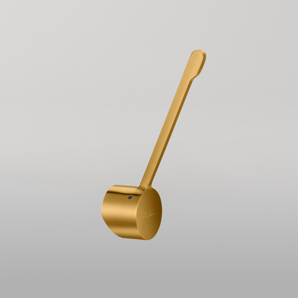 Oliveri Essente Care Handle For Goose Neck Mixer Brushed Gold