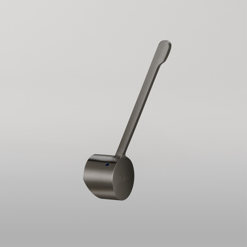 Oliveri Essente Care Handle For Goose Neck Mixer Gunmetal