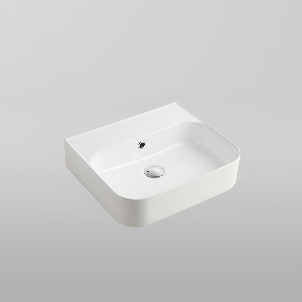 Oliveri Dublin Counter Top Basin With No Tap Hole White