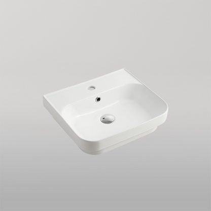 Oliveri Dublin Inset Basin with 1 Taphole White