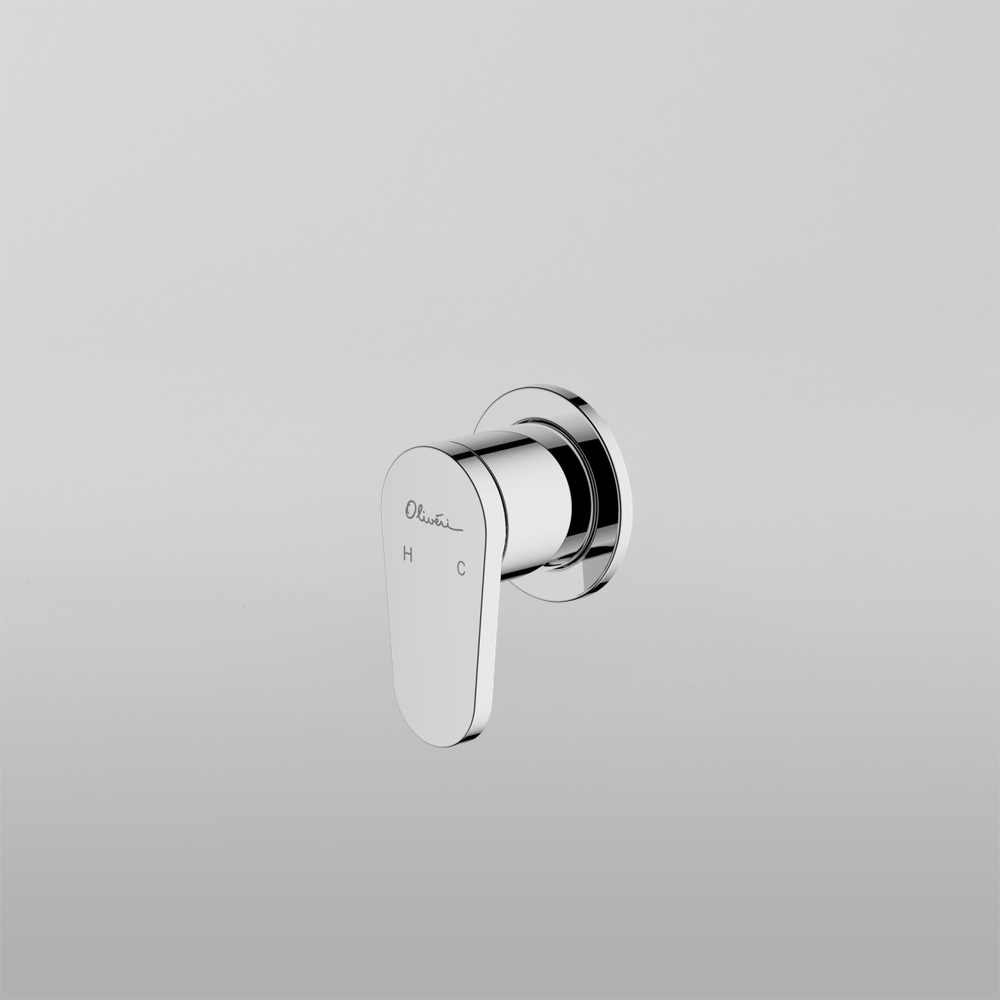 Oliveri London Wall Mixer Chrome Lead Free