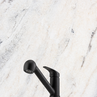 Oliveri London Pull Out Spray Mixer Lead Free Matte Black