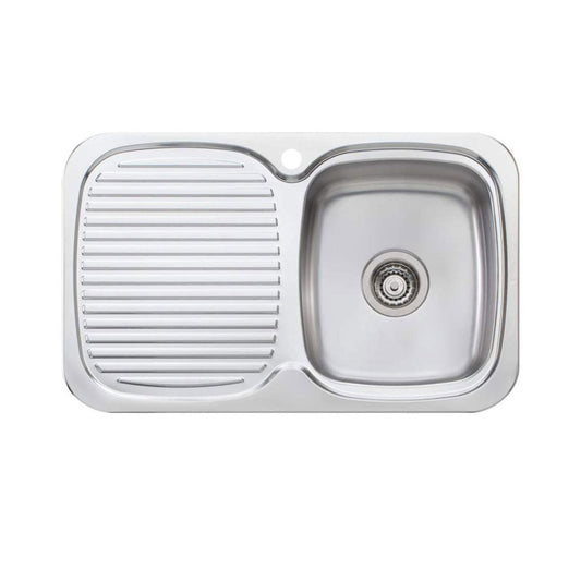 Oliveri Sink 770mm RHB 1 Bowl