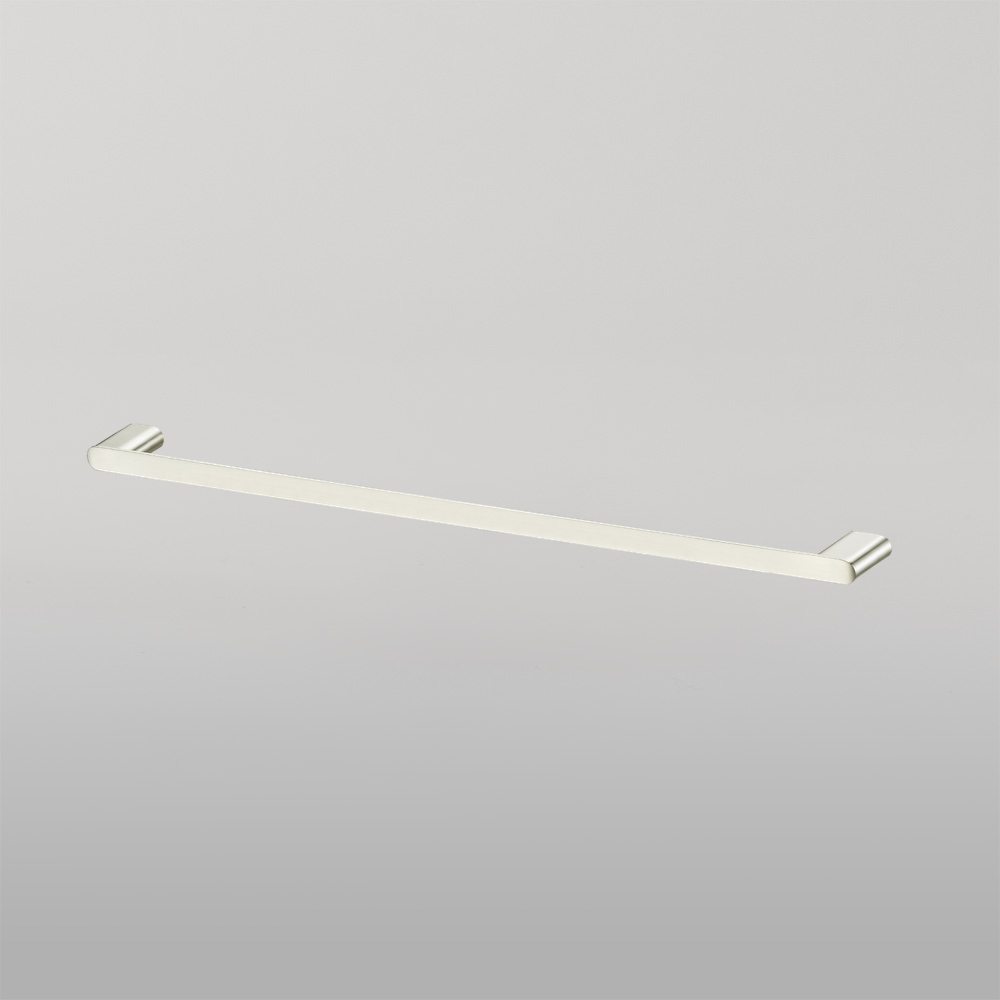 Oliveri Madrid Single Towel Rail 650mm Brushed Nickel