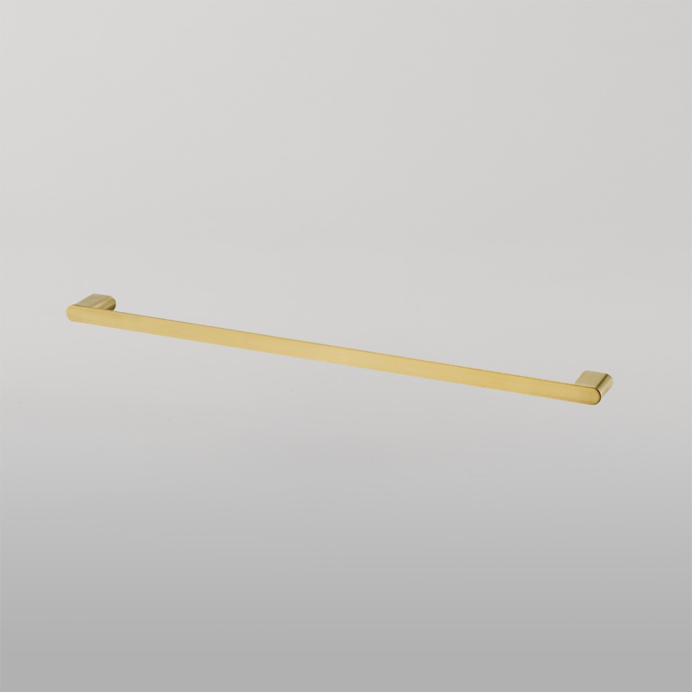Oliveri Madrid Single Towel Rail 650mm Classic Gold