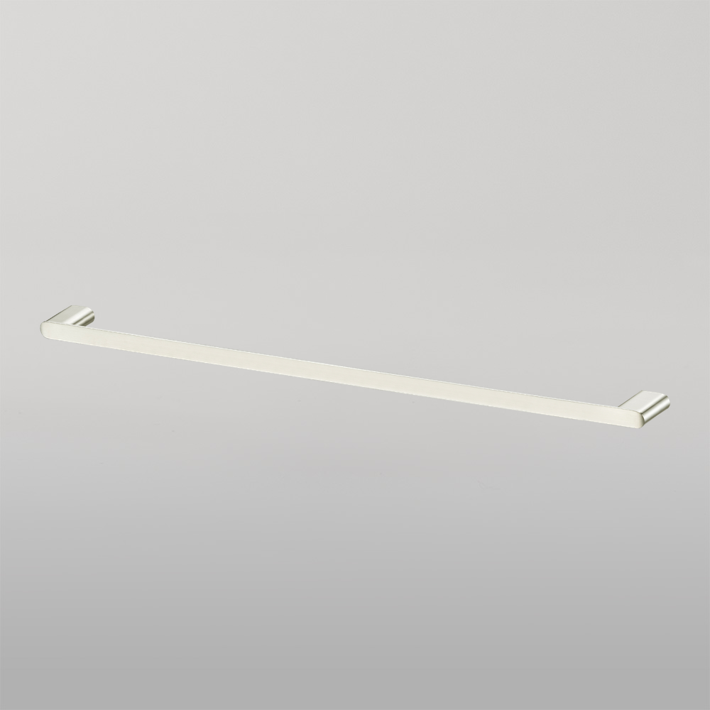Oliveri Madrid Single Towel Rail 800mm Brushed Nickel