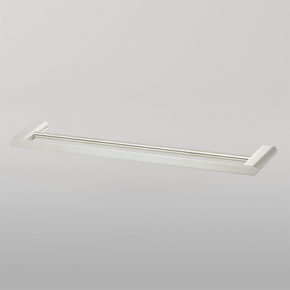 Oliveri Madrid Double Towel Rail 800mm Brushed Nickel