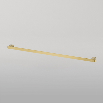 Oliveri Madrid Single Towel Rail 800mm Classic Gold
